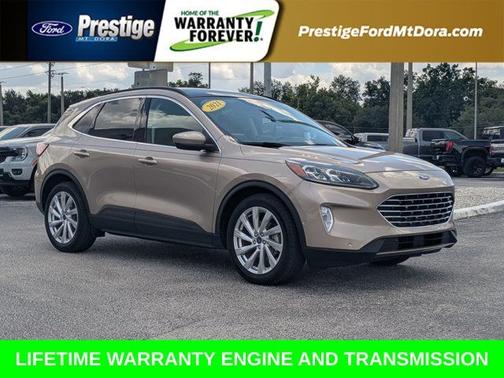DESERT GOLD METALLIC 2021 Ford Escape TITANIUM