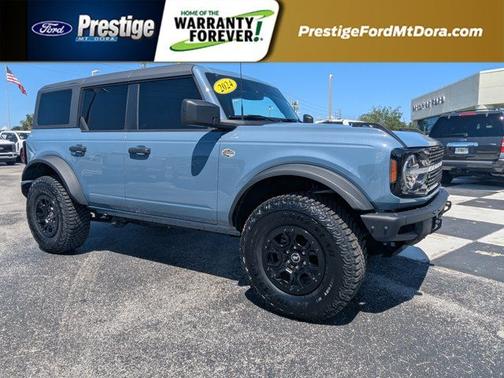 AZURE GRAY MET TRI-COAT 2024 Ford Bronco WILDTRAK