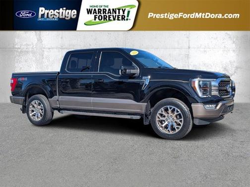 AGATE BLACK 2021 Ford F-150 KING RANCH Truck