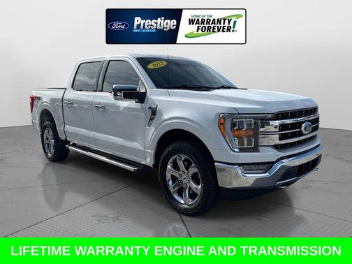 STAR WHITE METALLIC TRICOAT 2022 Ford F-150 LARIAT