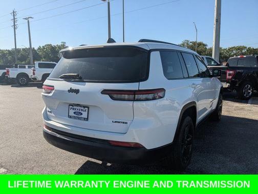 Bright White Clearcoat 2024 Jeep Grand Cherokee LIMITED