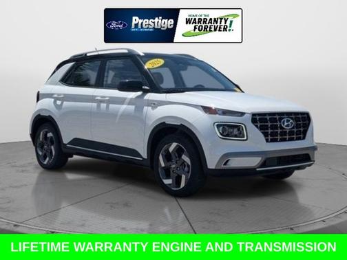 Lunar White 2025 Hyundai VENUE LIMITED