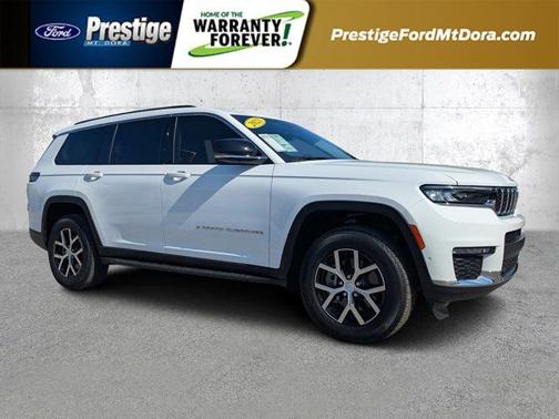 Bright White Clearcoat 2023 Jeep Grand Cherokee LIMITED SUV