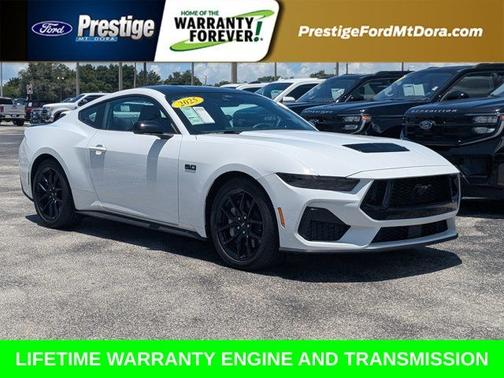 OXFORD WHITE 2025 Ford Mustang GT