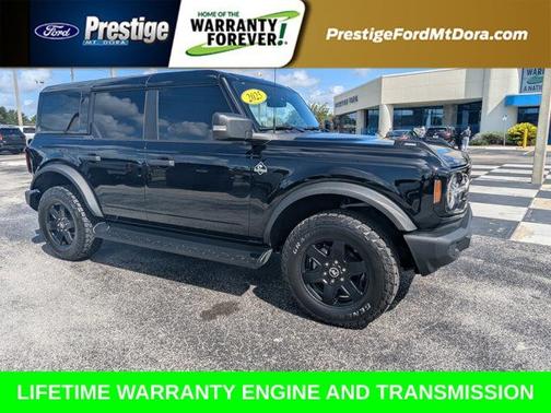 SHADOW BLACK 2025 Ford Bronco OUTER BANKS