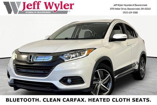 Platinum White Pearl 2022 Honda HR-V EX