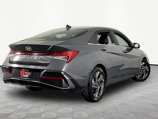 Ecotronic Gray 2024 Hyundai ELANTRA Limited