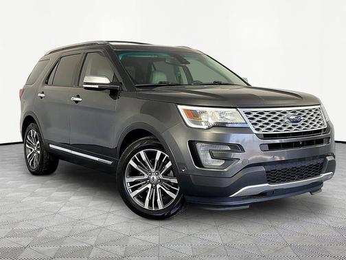 MAGNETIC METALLIC 2016 Ford Explorer Platinum