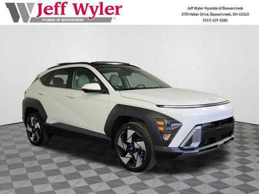 Atlas White 2026 Hyundai KONA Limited