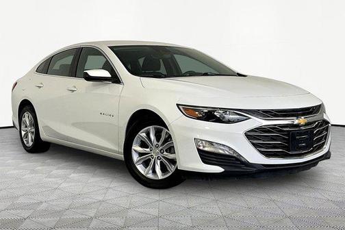 Summit White 2023 Chevrolet Malibu 1LT
