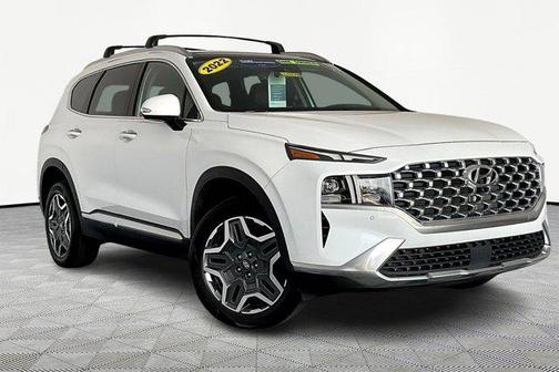 Quartz White 2022 Hyundai SANTA FE Limited
