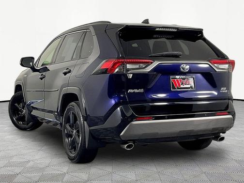 Blue Print w/Midnight Black Roof 2020 Toyota RAV4 Hybrid SE