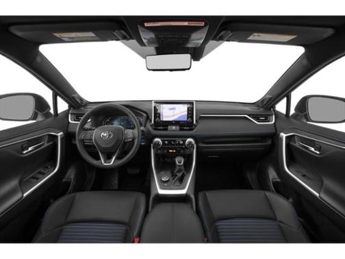 Blue Print w/Midnight Black Roof 2020 Toyota RAV4 Hybrid SE