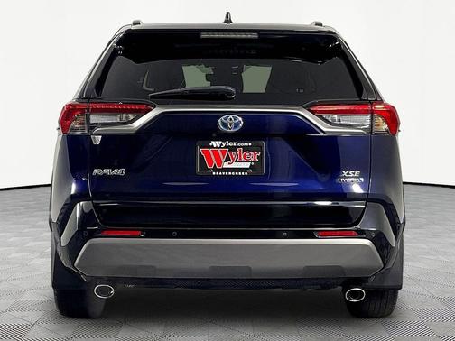 Blue Print w/Midnight Black Roof 2020 Toyota RAV4 Hybrid SE