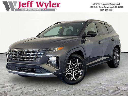 Titan Gray 2024 Hyundai TUCSON Hybrid N Line