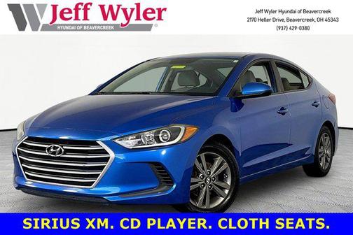 Electric Blue Metallic 2017 Hyundai ELANTRA SE