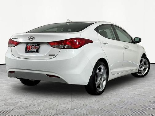 Shimmering White 2013 Hyundai ELANTRA Limited