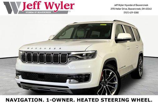 Bright White Clearcoat 2022 Jeep Wagoneer Series III 4x4