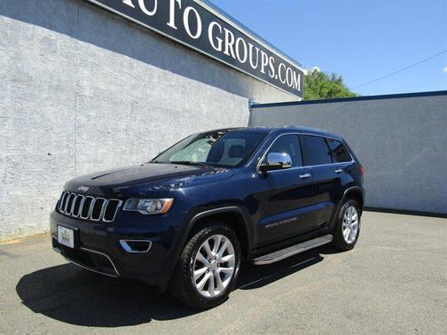 True Blue Pearlcoat 2017 Jeep Grand Cherokee Limited