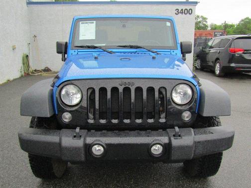 Hydro Blue Pearl Coat 2015 Jeep Wrangler X