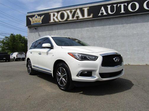 Majestic White 2019 INFINITI QX60 Luxe