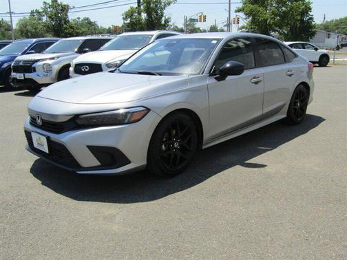 Gray 2022 Honda Civic Sport