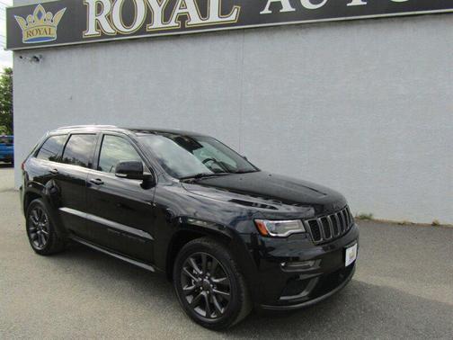 Diamond Black Crystal Pearlcoat 2019 Jeep Grand Cherokee High Altitude