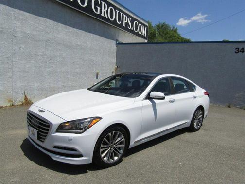 Casablanca White 2015 Hyundai Genesis 3.8