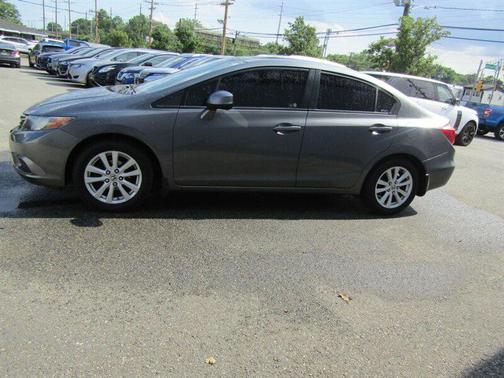 Gray 2012 Honda Civic EX