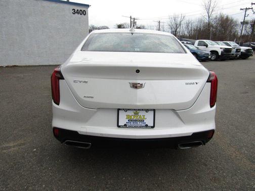 Crystal White Tricoat 2020 Cadillac CT4 Premium Luxury