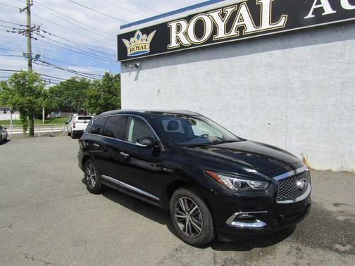 Black Obsidian 2017 INFINITI QX60 Base