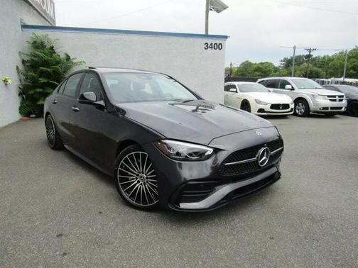 2024 Mercedes-Benz C-Class AWD,SPORT .TECH PKG,RVC,CONV PKG,SILVER CERTIFIED