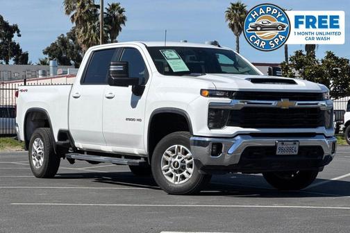 Summit White 2025 Chevrolet Silverado 2500 LT