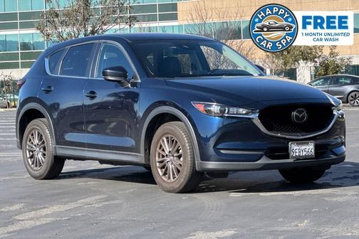 Deep Crystal Blue Mica 2020 Mazda CX-5 Touring SUV
