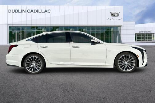 Summit White 2026 Cadillac CT5 Premium Luxury