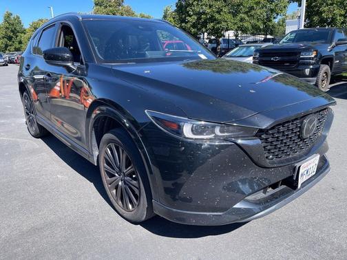 Jet Black Mica 2022 Mazda CX-5 2.5 Turbo