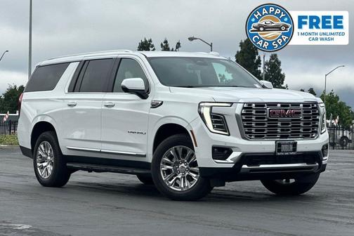 Summit White 2025 GMC Yukon XL Denali
