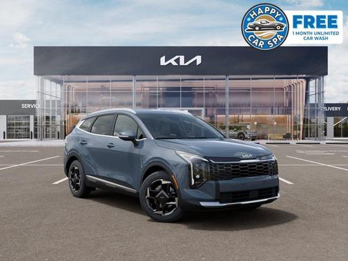 Heritage Blue 2026 Kia Sportage Hybrid EX