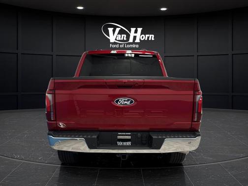 Rapid Red Metallic Tinted Clearcoat 2025 Ford F-150 Lariat