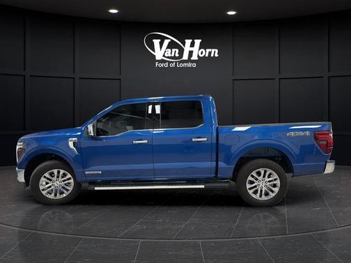 Atlas Blue Metallic 2025 Ford F-150 Lariat