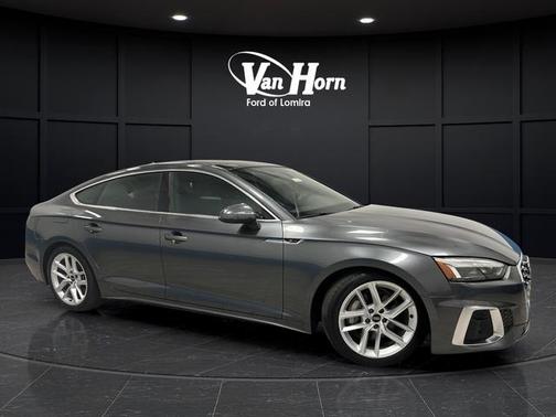 Daytona Gray Pearl Effect 2023 Audi A5 Sportback 45 S Line Premium Plus