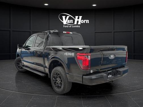 Agate Black Metallic 2025 Ford F-150 XLT