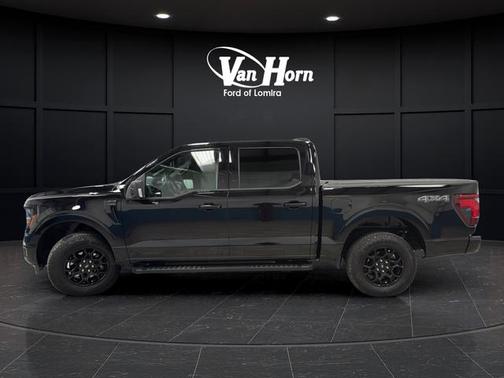 Agate Black Metallic 2025 Ford F-150 XLT
