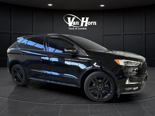 Agate Black Metallic 2019 Ford Edge ST