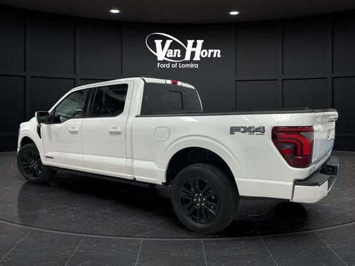 Star White Metallic TC 2025 Ford F-150 Platinum