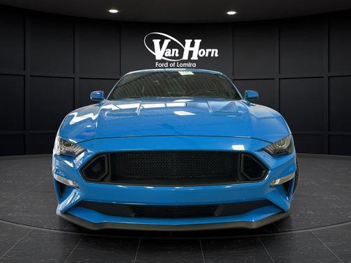 Grabber Blue Metallic 2022 Ford Mustang GT Premium