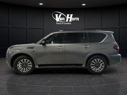 Gun Metallic 2021 Nissan Armada SL 4WD