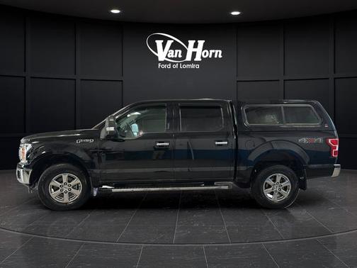 Shadow Black 2018 Ford F-150 XLT