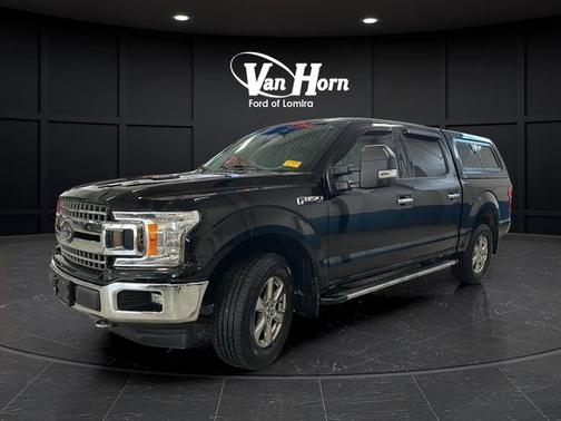 Shadow Black 2018 Ford F-150 XLT