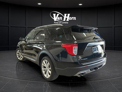 Agate Black Metallic 2023 Ford Explorer Platinum